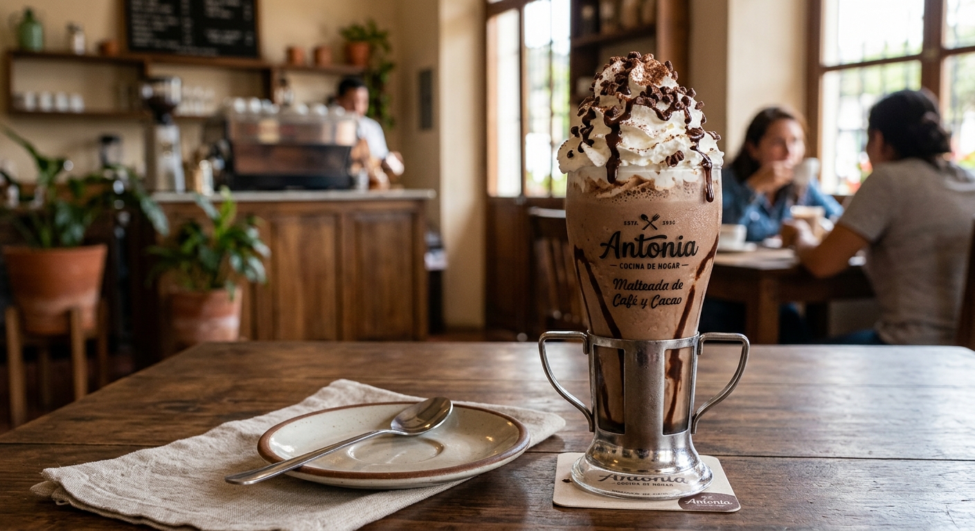 Malteada café