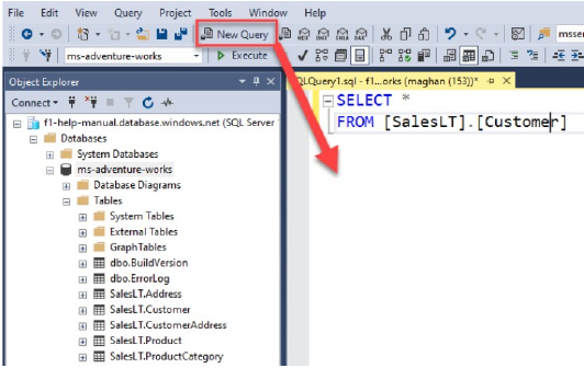 MSSQL Server Management Studio